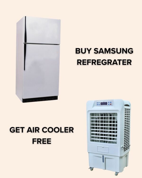 Samsung Refregrater & Air Cooler Combo Offer